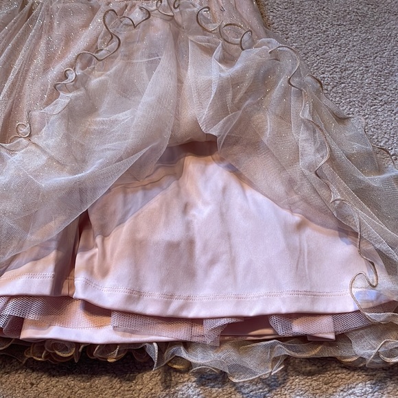 As U Wish pink and gold two piece dress - Picture 9 of 14